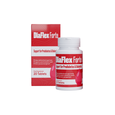 DiaFlex Forte - tabletas para reducir el nivel de azúcar en la sangre