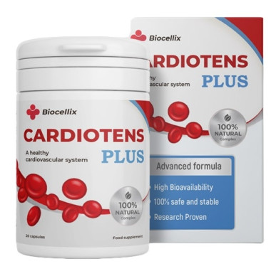 Cardiotens Plus - cápsulas contra la hipertensión a bajo precio
