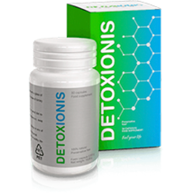 Detoxionis - cápsulas para la desintoxicación del cuerpo