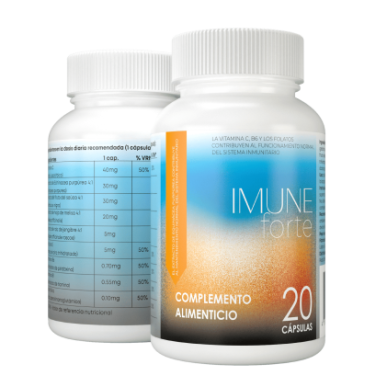Imune Forte - cápsulas para el apoyo de la salud del tracto gastrointestinal