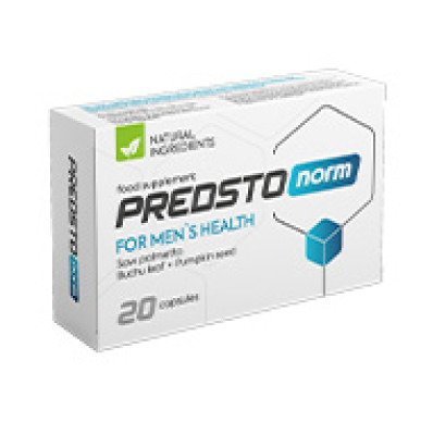 Predstonorm - un remedio para el tratamiento de la prostatitis